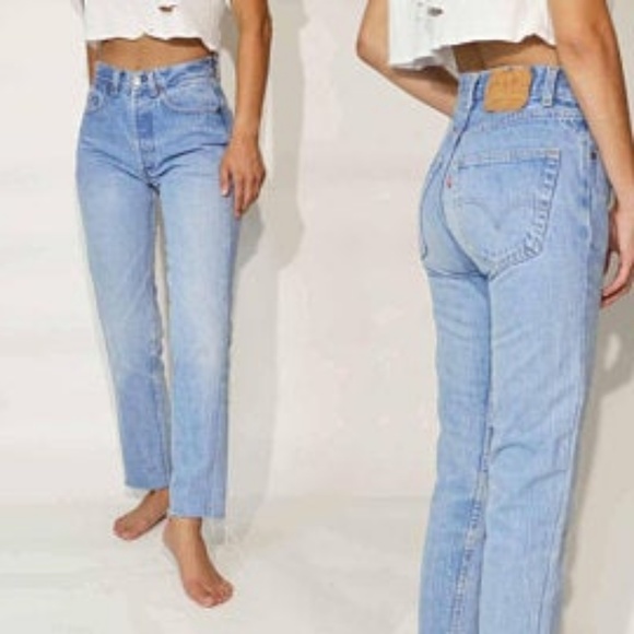 Levi's Denim - Vintage distressed Levi's 501 jeans